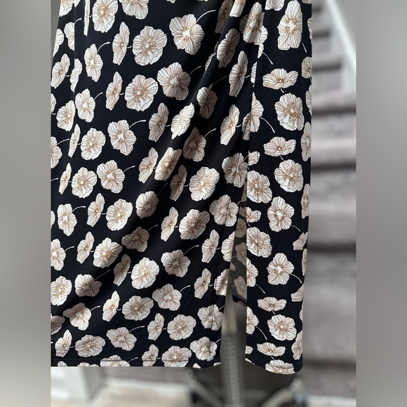 NEW Talbots Plus Size Cowl-Neck Sleeveless Midi Dress in Deco Flower Women’s 16 - Picture 11 of 13